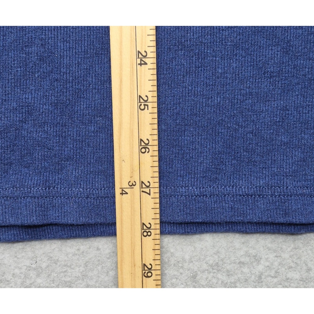 J.Crew Oarsman Sweater Mens Large Blue 100% Cotton Textured Long Sleeve Pullover - Picture 10 of 16